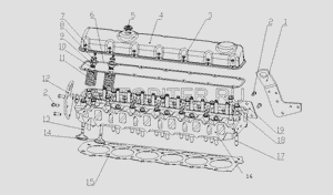 лапан впускной G5900-1003111A g59001003111 Yuchai