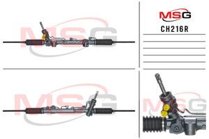 Рулевая рейка с ГУР восстановленная Chrysler Cirrus 2000-, Chrysler Sebring 2007-, Dodge Avenger 07- CH216R Msg