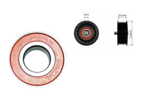 Натяжитель ремня для Audi A3 [8PA] Sportback 2004-2013 500010 Caffaro