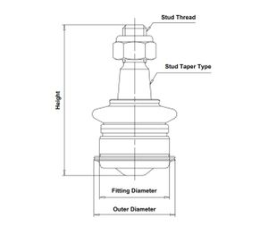 Опора шаровая MITSUBISHI Galant 1992 ~ 2003 / Eclipse 1990 ~ 1999 ; CHRYSLER Sebring 1995 ~ 2000 ; DODGE Avenger 1994 ~ 2000 cb0249 Ctr Опора шаровая MITSUBISHI Galant 1992 ~ 2003 / Eclipse 1990 ~ 1999 ; CHRYSLER Sebring 1995 ~ 2000 ; DODGE Avenger 1994 ~ 2000 cb0249 Ctr