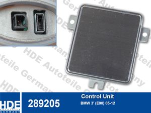 Блок управления фарой BMW 3 E90/E91 (05-...) 289205 HDE Germany