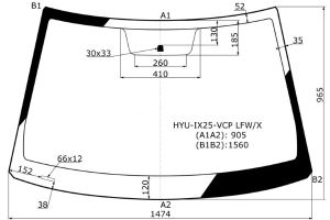 Hyundai Creta 5D Suv / IX25 5D Suv (14-)  SP 4164agngyv Спектр