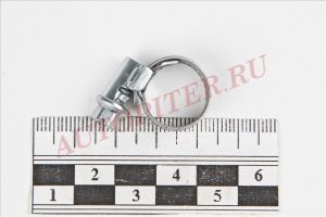 Хомут червячный 10-16 мм "NORMA" (оцинкованная сталь)