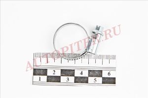 Хомут ленточный 16-27 мм патрубка печки  универс