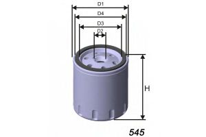 Масляный фильтр Z188 Misfat