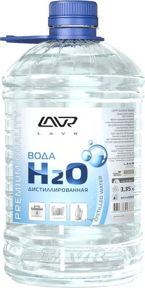 Вода дисцилированная 3,35л ln5002 Lavr