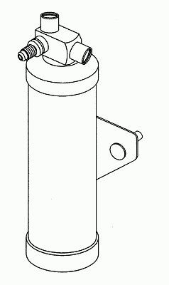 Осушитель системы кондиционирования для Land Rover Range Rover II 1994-2003 33161 Nrf