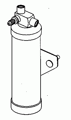 Осушитель системы кондиционирования для Land Rover Range Rover II 1994-2003 33161 Nrf