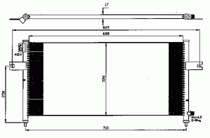 Конденсатор, кондиционер 35380 Nrf