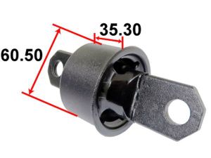 Сайлентблок рычага резиновый Tenacity (724) AAMMA1046 aamma1046 Tenacity