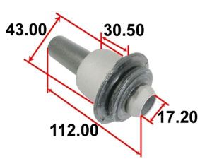 Сайлентблок передней балки для Nissan Qashqai+2 (JJ10) 2008-2014 aamni1068 Tenacity