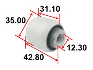Сайлентблок тяги задней поперечной aamto1117 Tenacity