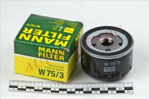 Фильтр масляный сменный MANN W 75/3 Mann+Hummel