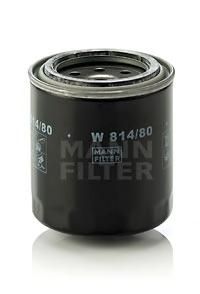 Фильтр масляный сменный MANN W 814/80 Mann+Hummel