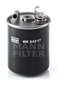 Топливный фильтр WK 842/17 Mann+Hummel