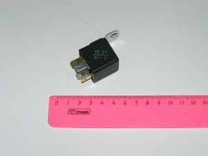 Реле электромагнитное 12V 4х контактное с кронштейном (902.3747-10) 752377710 АВАР