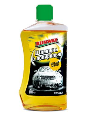 Шампунь с полиролью Runway 500мл RW5052 rw5052 Runway