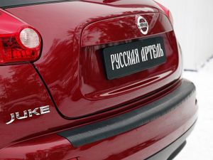 Накладка на задний бампер Nissan Juke 2011-наст.время (2 мм) (к-кт)