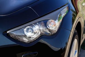 Реснички на фары под покраску, 2шт, для авто Infiniti FX 2008-2013