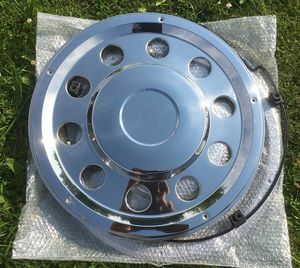 Колпаки колесные R-22.5 521R INOX задние к-т 2шт 521r Автокомпонент