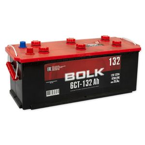 Аккумулятор BOLK Standart 132 А/ч R+ 513x189x213 EN820 А ab1321 BOLK