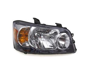 Фара прав TOYOTA HIGHLANDER, 04 - 07 хром, черный, HB3/HB4, SAE (USA TYPE) 206567051a Tyc