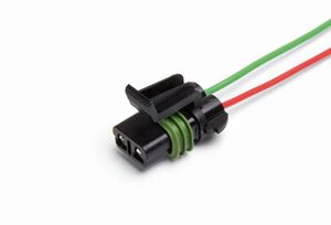 Разъем 15300027 (2pin) 2 контакта электродвигателя отопителя для Lada (ВАЗ); вентилятора отопителя для Ford; сепаратора топливного фильтра двигатель C ax434 Cargen