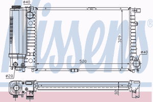 Радиатор, охлаждение двигателя