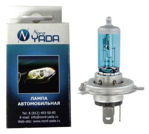 Автолампа H4 12V 60/55W P43t Nord YADA
