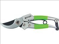 Секатор, 180 мм, пружина возвратная, обрезиненные ручки