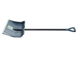 Лопата снеговая 490х370х1380, 2 части пластик.ковш, дерев.черенок c пласт. ручкой PALISAD LUXE;;