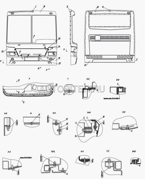 Панель боковая левая 5299530158101 Нефаз