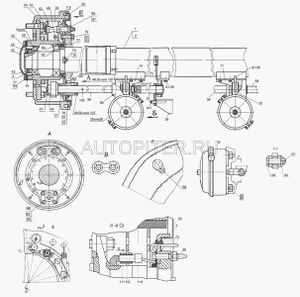 ЩИТОК СУПОРТА 9334-08 (ПАО НЕФАЗ) 3502030 9334083502030 Нефаз