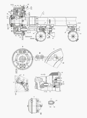 ЩИТОК СУПОРТА 9334-08 (ПАО НЕФАЗ) 3502030 9334083502030 Нефаз