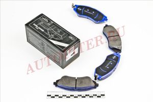 Тормозные колодки Премиум, антискрипные Daewoo Nex VBS3265PS Vite