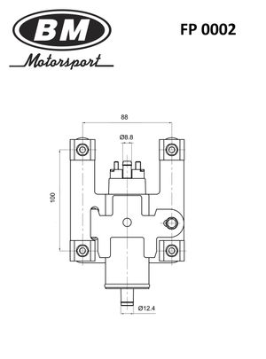 электробензонасос!\ GAZ 31029 fp0002 BM