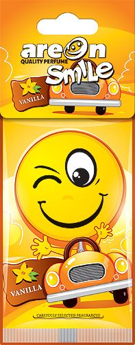 Освежитель подвесной AREON SMILE Ring ваниль (картон) asd11 Areon