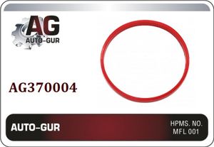 Прокладка дросельной заслонки  красный СИЛИКОН RENAULT ag370004 AUTO-GUR
