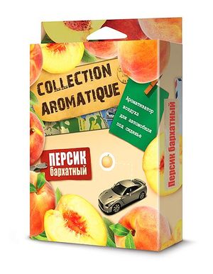Освежитель (ароматизатор) под сиденье COLLECTION AROMATIQUE Персик бархатный (200г)