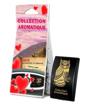 Ароматизатор FOUETTE "Дороги мира" "AMOR" D-36 на дефлектор ,box d36box Fouette
