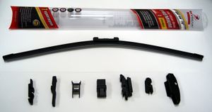 Щетка стеклоочистителя бескаркасная 26" 65 см "PREMIUM" 7 адаптеров 701260 Skybear