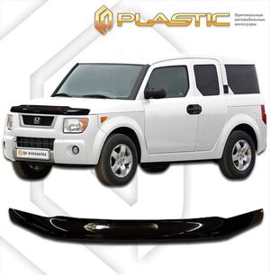 Дефлектор капота Honda Element 2003-2008 YH2 (Classic черный) 2010010103088 CA-plastic