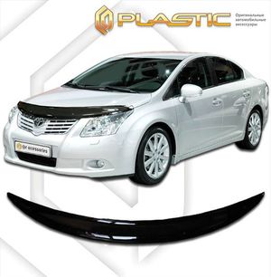 Дефлектор капота Toyota Avensis 2009–2015 (Classic черный) 2010010103972 CA-plastic