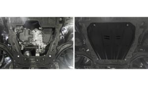 Защита картера и КПП для Nissan X-Trail (T32) 2014> 111041581 АвтоБроня
