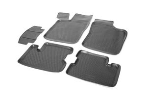 Коврики в салон полиуретан комплект с крепежом серия Promo Daewoo Nexia седан II N150 2008- 1105502plb Comfort
