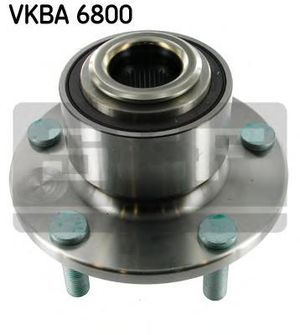 Подшипник ступицы колеса, комплект VKBA 6800 Skf