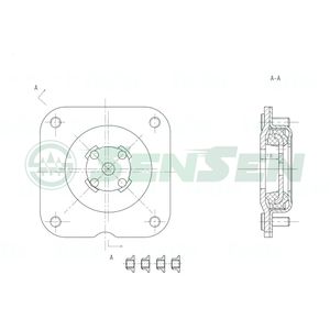 Опора амортизатора M61004 Sensen