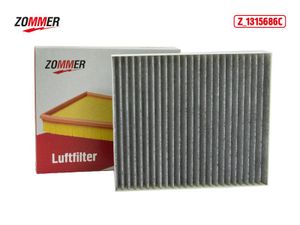 Фильтр салонный FORD CMax, Focus III, Mondeo IV угольный (Z1315686C) 8151 z1315686c Zommer