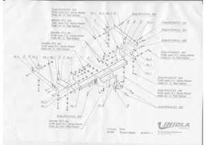 Фаркоп Opel Movano фургон передний привод 2010-. Renault Master фургон передний привод 2010- фланцев r046 Imiola