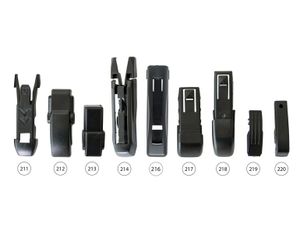 Щетка стеклоочистителя бескаркасная SVS серия AeroMax 300мм, 9 адаптеров. 0440001000 SVS